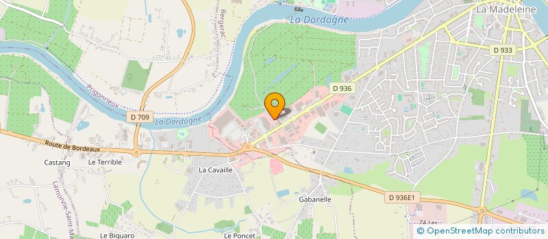 localisation de l'entreprise PAROLES17 à BERGERAC