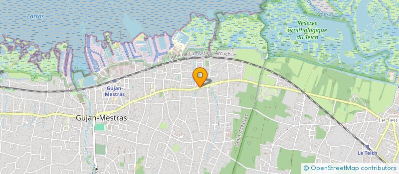 localisation de l'entreprise PAROMA  GUJAN-MESTRAS