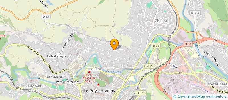 localisation de l'entreprise PAROT WIMMO à AIGUILHE