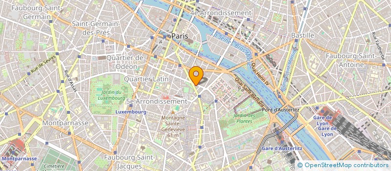 localisation de l'entreprise PAROUTY  PARIS