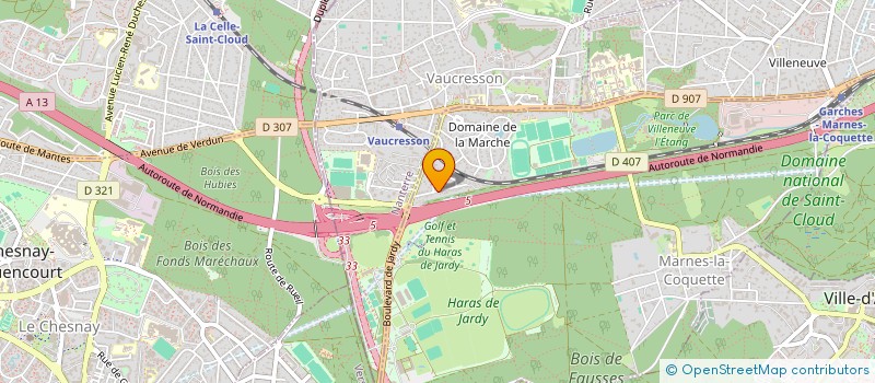 localisation de l'entreprise PAROXYSTIC PUBLISHING  MARNES-LA-COQUETTE