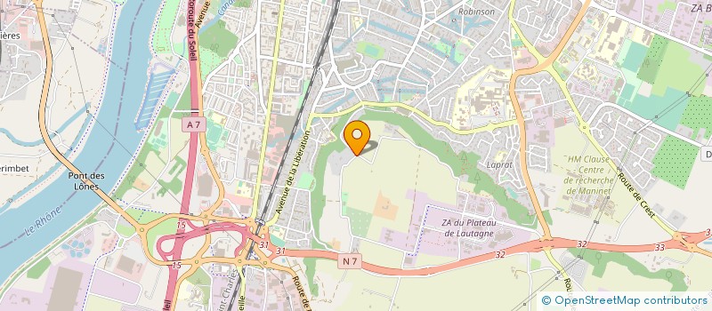 localisation de l'entreprise PARPAING PRODUCTIONS  VALENCE