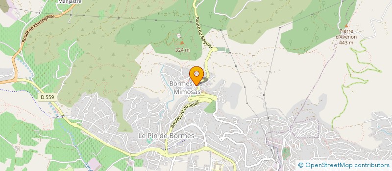 localisation de l'entreprise PARPAIOUN à BORMES-LES-MIMOSAS