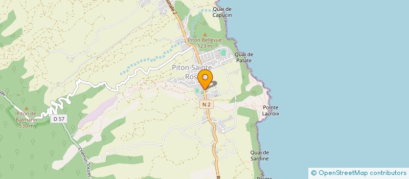 localisation de l'entreprise PARPHARM  SAINTE-ROSE