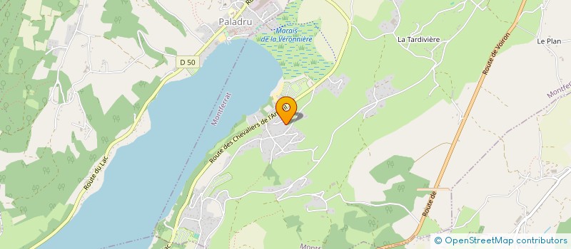 localisation de l'entreprise PARQ ECO CONCEPT  MONTFERRAT