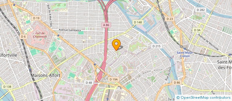 localisation de l'entreprise PARQASSEC BONNEUIL à MAISONS-ALFORT