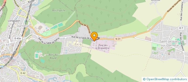 localisation de l'entreprise PARQU&FENETRES à ROUEN