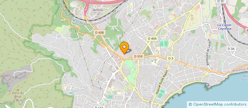 localisation de l'entreprise PARQUET DE PROVENCE  LA CIOTAT