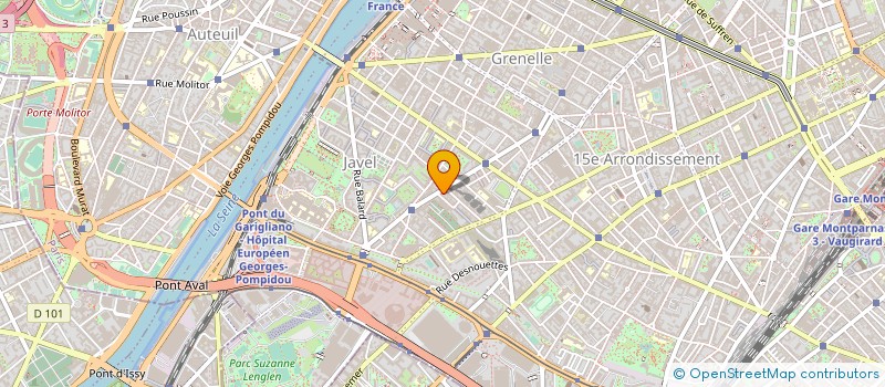 localisation de l'entreprise PARQUET & DECO  PARIS