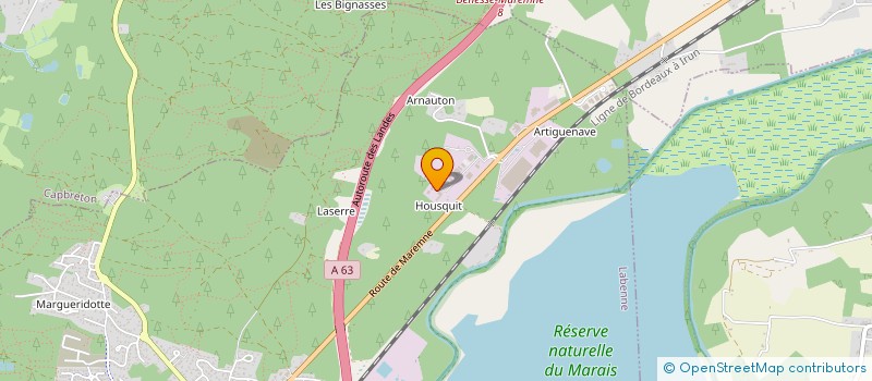 localisation de l'entreprise PARQUET ETHIQUE  LABENNE