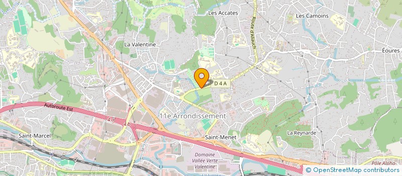 localisation de l'entreprise PARQUET JARDINS à MARSEILLE