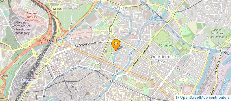 localisation de l'entreprise PARQUET PLUS à STRASBOURG
