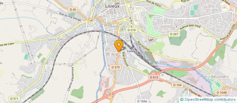 localisation de l'entreprise PARQUET RENO  LISIEUX