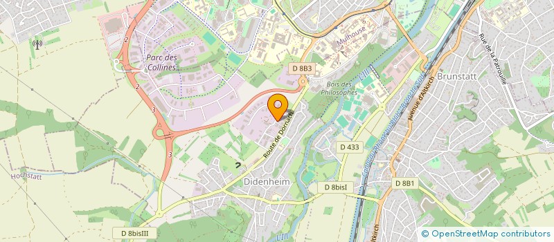 localisation de l'entreprise PARQUET SERVICE  BRUNSTATT-DIDENHEIM