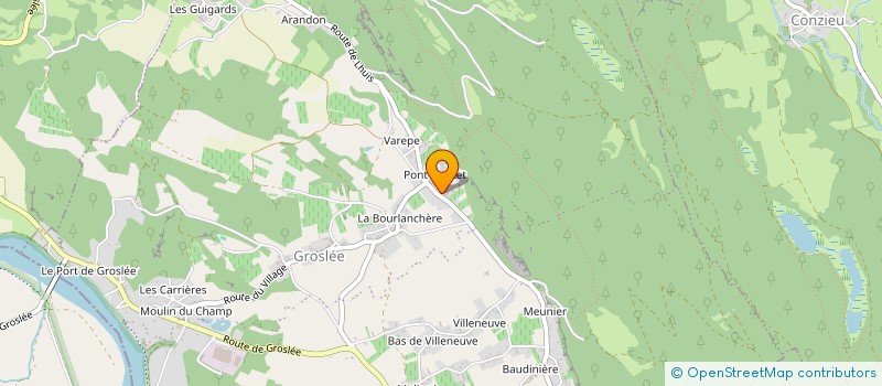 localisation de l'entreprise PARQUETERIE PROST-MOREL ET BIGOT à GROSLEE-SAINT-BENOIT