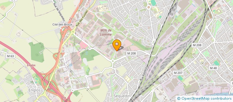 localisation de l'entreprise PARQUETEUR DU NORD à LILLE