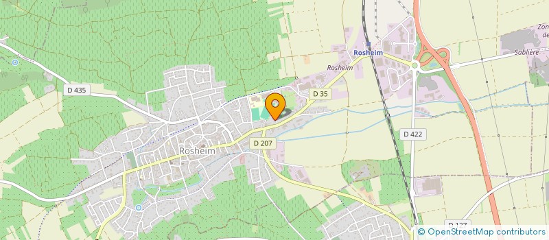 localisation de l'entreprise PARQUETS ANDLAUER  ROSHEIM