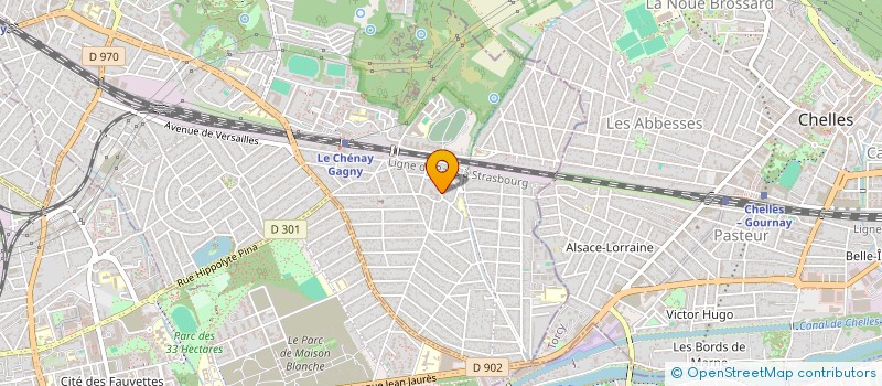 localisation de l'entreprise PARQUETS PARISIENS à GAGNY