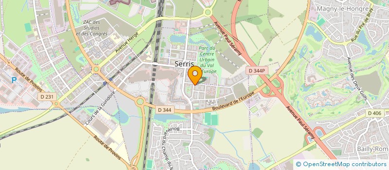 localisation de l'entreprise PARQUETS SELECT à SERRIS