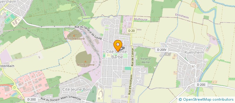 localisation de l'entreprise PARRA CONSTRUCTION  WITTENHEIM