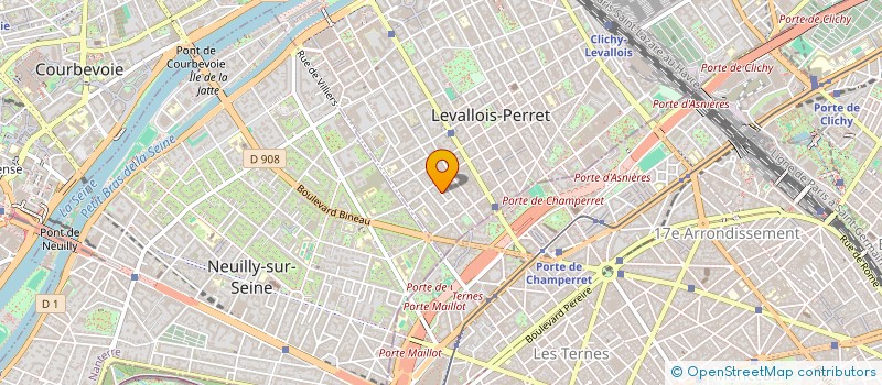 localisation de l'entreprise PARRAIN CASH à LEVALLOIS-PERRET
