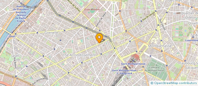 localisation de l'entreprise PARRAIN                       JEAN  PARIS