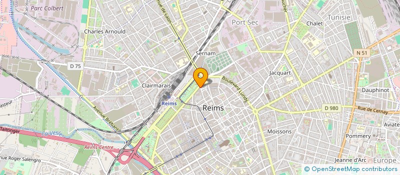 localisation de l'entreprise PARRAIN UKRAINE REIMS  REIMS