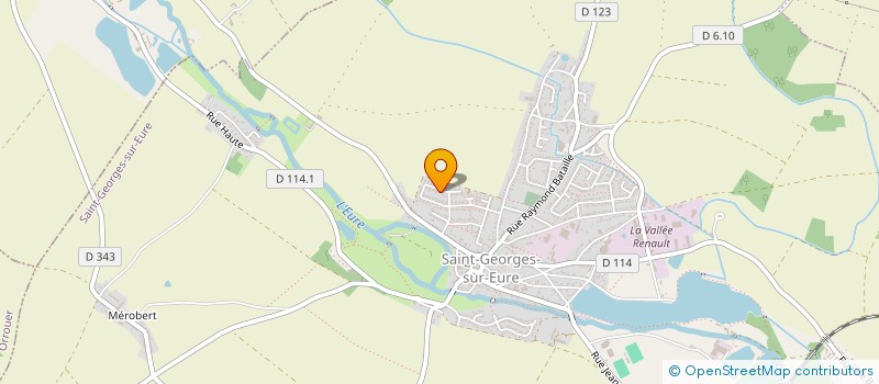 localisation de l'entreprise PARRAINS D'ESPOIR à SAINT-GEORGES-SUR-EURE