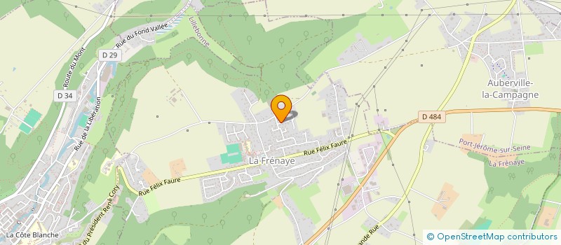 localisation de l'entreprise PARRAINS POUR L'EMPLOI  LA FRENAYE