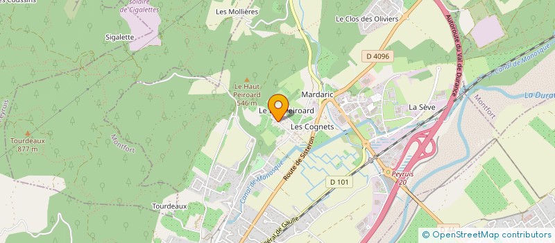localisation de l'entreprise PARRAUD LOCATION à PEYRUIS