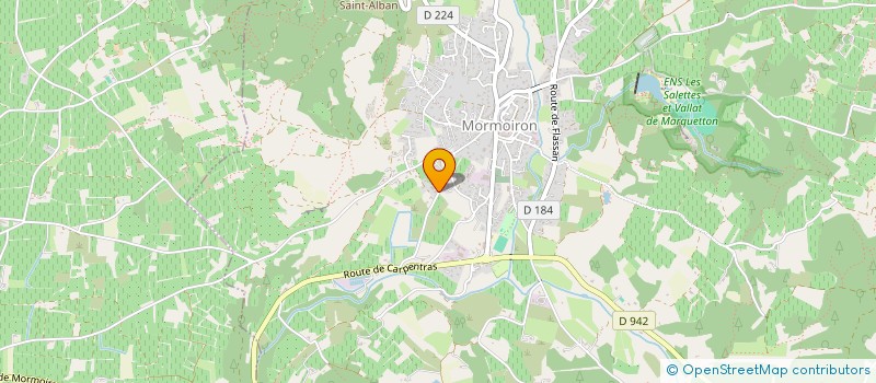 localisation de l'entreprise PARRE ET FILS  MORMOIRON