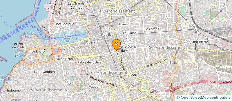 localisation de l'entreprise PARROCO PH ET BUOMAGURIO CH à MARSEILLE