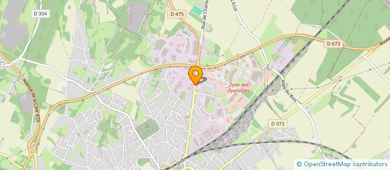 localisation de l'entreprise PARROT CORPORATE SERVICES à DOLE