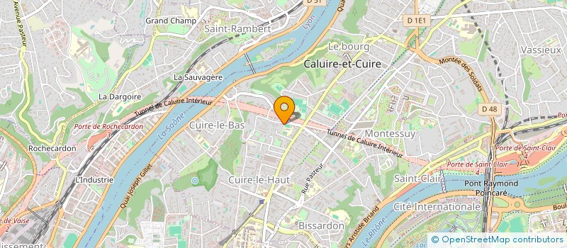 localisation de l'entreprise PARROT THIERRY - L HERMITE ELISABETH  CALUIRE-ET-CUIRE