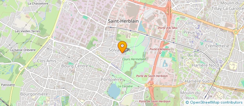 localisation de l'entreprise PARROU CONSEIL  SAINT-HERBLAIN