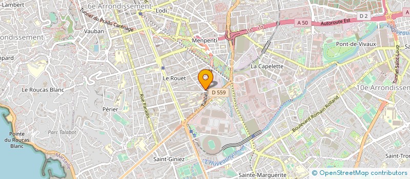localisation de l'entreprise PARSANA à MARSEILLE