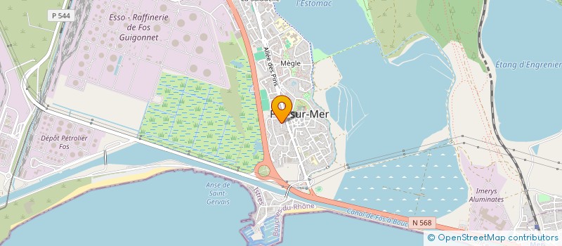 localisation de l'entreprise PARSEMAIN ET FILS  FOS-SUR-MER