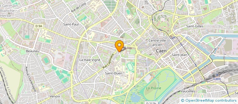 localisation de l'entreprise PARSEME à CAEN