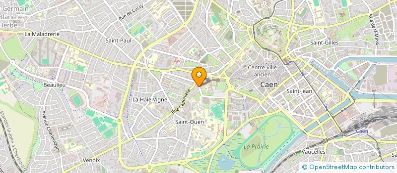 localisation de l'entreprise PARSEME FONCIERE  CAEN