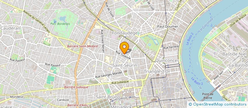 localisation de l'entreprise PARSER  BORDEAUX