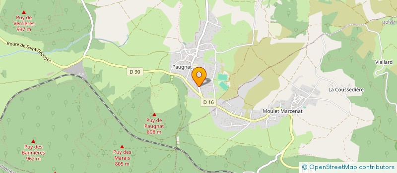 localisation de l'entreprise PARSIONIS  CHARBONNIERES-LES-VARENNES