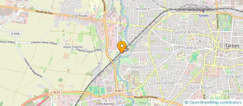 localisation de l'entreprise PARSON COMPAGNY à TARBES