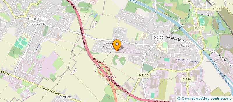 localisation de l'entreprise PART AGE TON TEMPS  AUBY