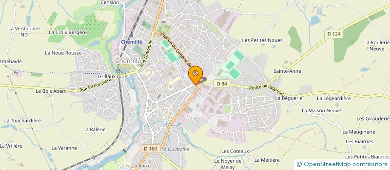 localisation de l'entreprise PART'AGRI à CHEMILLE-EN-ANJOU