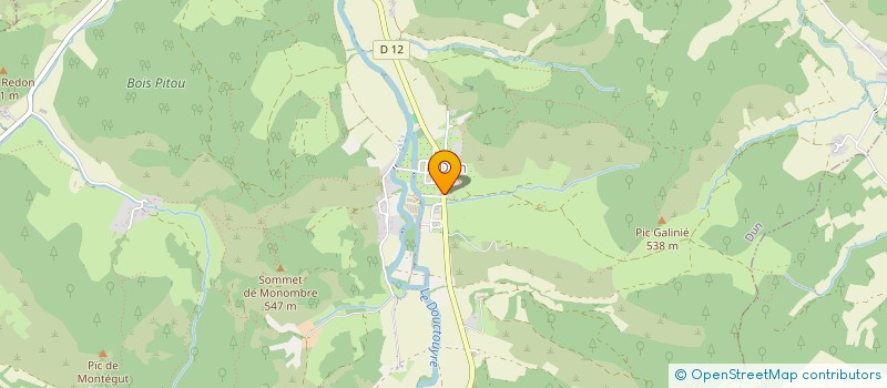 localisation de l'entreprise PART'ARIEGE à DUN