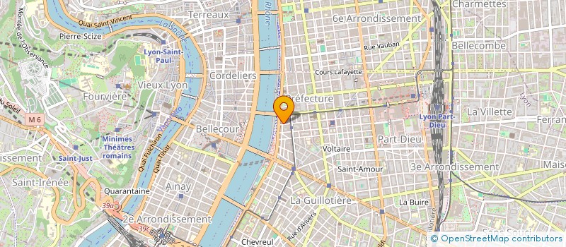 localisation de l'entreprise PART DIEU  LYON