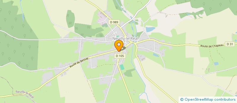 localisation de l'entreprise PART ENER à NEUILLY-LE-REAL