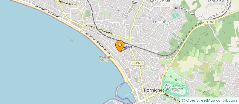 localisation de l'entreprise PART-ENER à PORNICHET