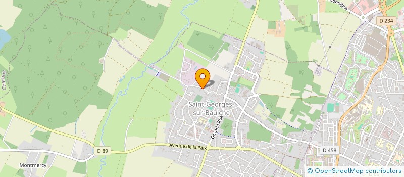 localisation de l'entreprise PART PRO DIFFUSION à SAINT-GEORGES-SUR-BAULCHE