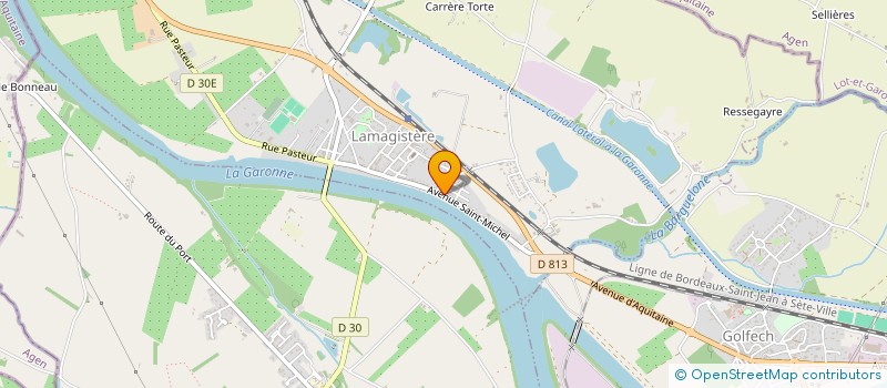 localisation de l'entreprise PARTAFREN  LAMAGISTERE